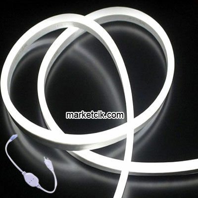 Ayaz İç ve Dış Mekan Fiş Aparatlı Neon Led Hortum Beyaz Işık