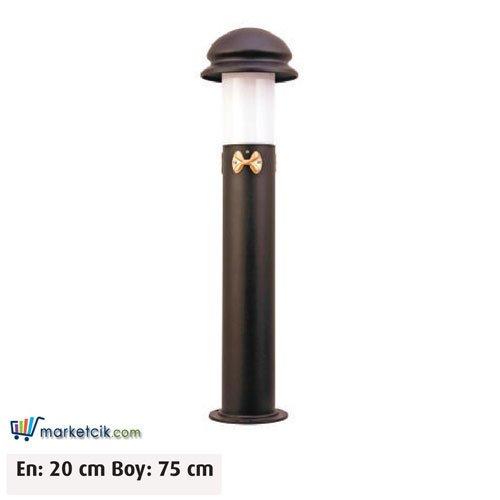 Ayaz 75x20 Bollard Park Bahçe Aydınlatma Çim Direği