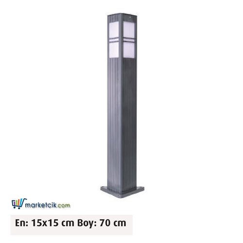 Ayaz 70x15 Bollard Park Bahçe Aydınlatma Çim Direği