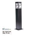 Ayaz 70x12 Bollard Park Bahçe Aydınlatma Çim Direği