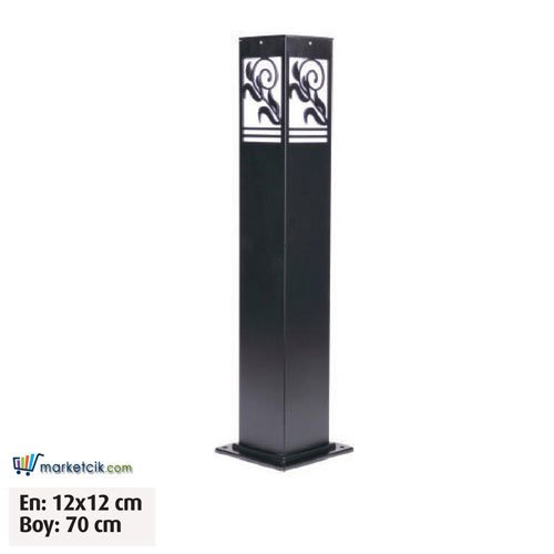 Ayaz 70x12 Bollard Park Bahçe Aydınlatma Çim Direği