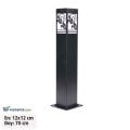 Ayaz 70x12 Bollard Park Bahçe Aydınlatma Çim Direği