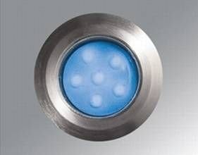 Pelsan Miniled Yere Gömme led Armatür, 3'lü Takım, Mavi Işık