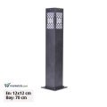 Ayaz 70x12 Bollard Park Bahçe Aydınlatma Çim Direği