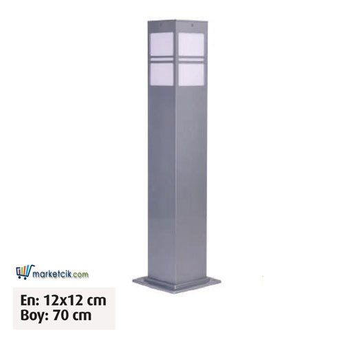 Ayaz 70x12 Bollard Park Bahçe Aydınlatma Çim Direği