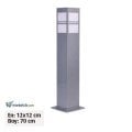 Ayaz 70x12 Bollard Park Bahçe Aydınlatma Çim Direği