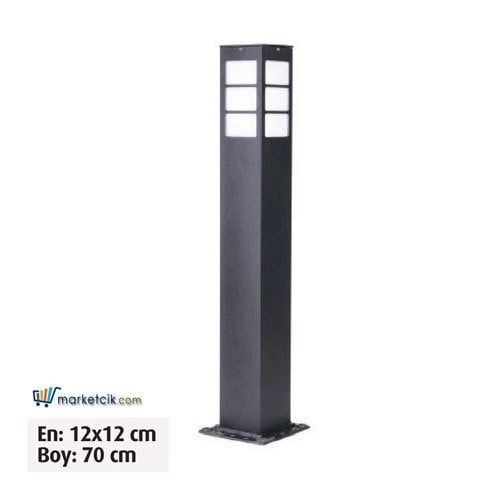 Ayaz 70x12 Bollard Park Bahçe Aydınlatma Çim Direği