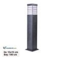 Ayaz 100x15 Bollard Park Bahçe Aydınlatma Çim Direği