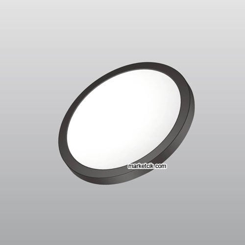 Ack 18 Watt Sıva Üstü Siyah Kasa CCT Led Panel Armatür