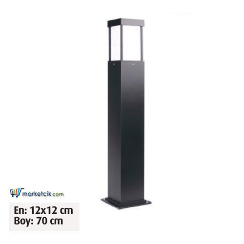 Ayaz 70x12 Bollard Park Bahçe Aydınlatma Çim Direği