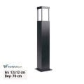 Ayaz 70x12 Bollard Park Bahçe Aydınlatma Çim Direği