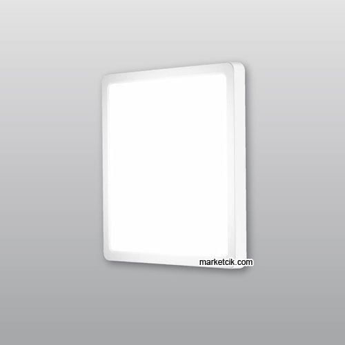 Ack 24 Watt Sıva Üstü Kare Beyaz Kasa CCT Led Panel Armatür