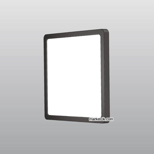 Ack 24 Watt Sıva Üstü Kare Siyah Kasa CCT Led Panel Armatür