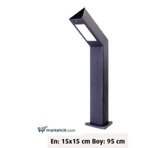 Ayaz 95x15 Bollard Park Bahçe Aydınlatma Çim Direği