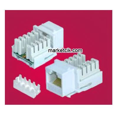 Mutlusan Kablo Kanal İçin Cat5 Data Konnektörü RJ45