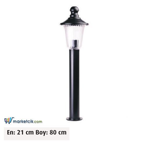 Ayaz 80x21 Bollard Park Bahçe Aydınlatma Çim Direği