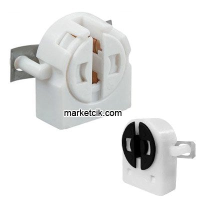 Marketcik TMS G5 T5 Floresan Tekli Duy, Metal Tırnaklı