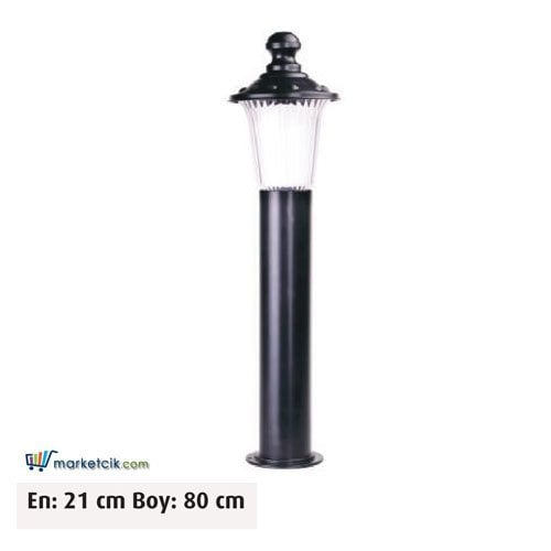 Ayaz 80x21 Bollard Park Bahçe Aydınlatma Çim Direği