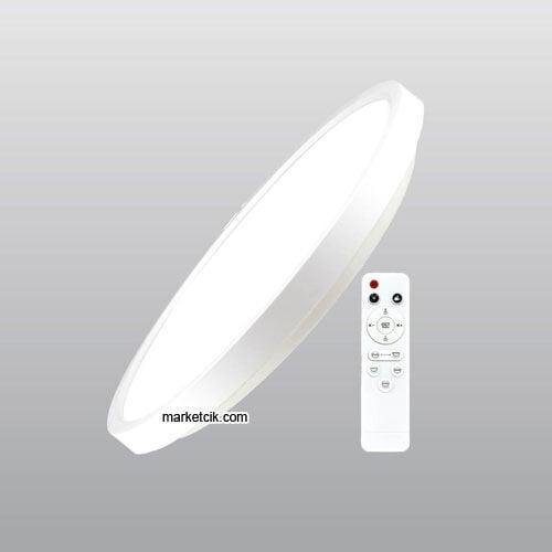 Ack 50Watt Sıva Üstü CCT Led Panel Armatür Uzaktan Kumandalı