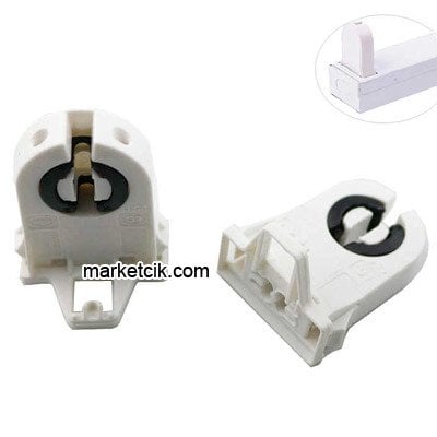 Marketcik TMS G13 T8 Kısa Etanj Floresan Tekli Duy