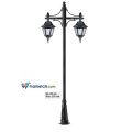 Ayaz 250x80 ABS Altıgen Fenerli Park Bahçe Aydınlatma Direği