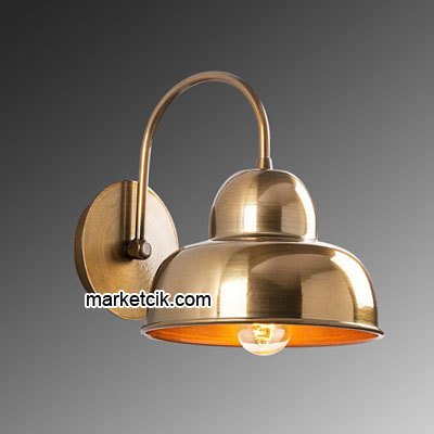 Marketcik Dekoratif Eskitme Retro Duvar Aplik