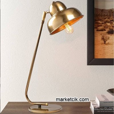 Marketcik Dekoratif Eskitme Retro Masa Lambası