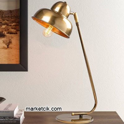 Marketcik Dekoratif Eskitme Retro Masa Lambası