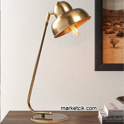 Marketcik Dekoratif Eskitme Retro Masa Lambası