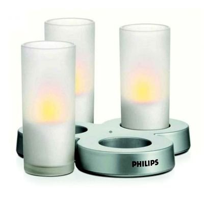 Philips LEDライト 3個セット Philips 3 lü Led imageo Mum Işığı Armatür, MLA CandleLights 3L set