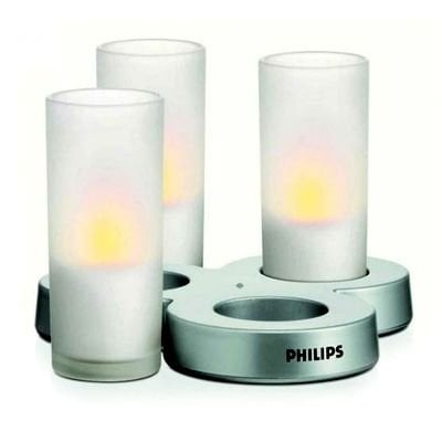 Philips 3 lü Led imageo Mum Işığı Armatür, MLA CandleLights 3L set Clear, Stok ve Fiyat Sorunuz