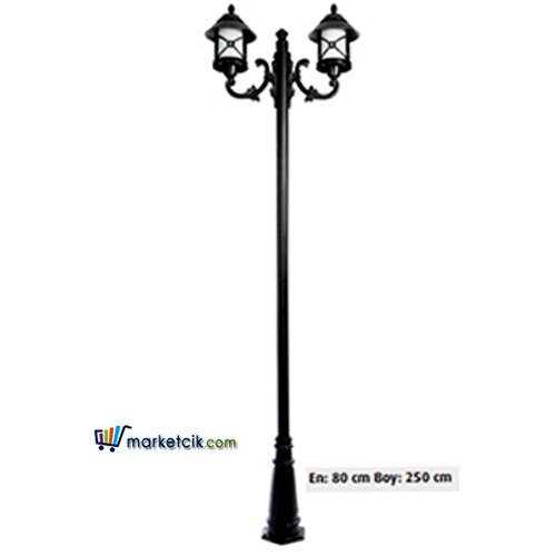 Ayaz 250x80 ABS Rumeli Fenerli Park Bahçe Aydınlatma Direği
