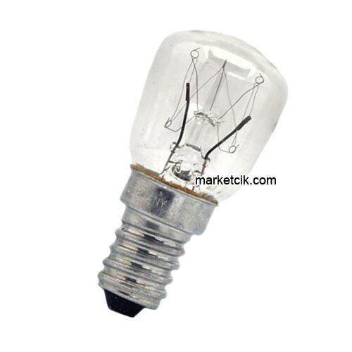 Ender 15 Watt Şeffaf E14 Duy Buzdolabı Ampulü 220 Volt