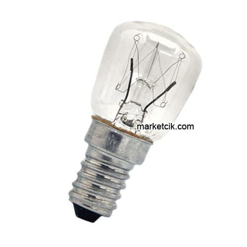 Ender 15 Watt Şeffaf E14 Duy Buzdolabı Ampulü 220 Volt
