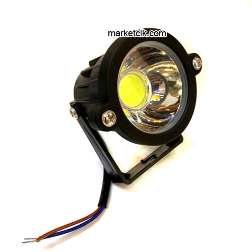 Marketcik 5 Watt Yeşil Led Işık Set Üstü-Kazıklı Çim Armatür