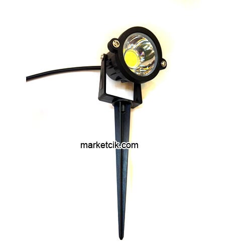Marketcik 5 Watt Yeşil Led Işık Set Üstü-Kazıklı Çim Armatür