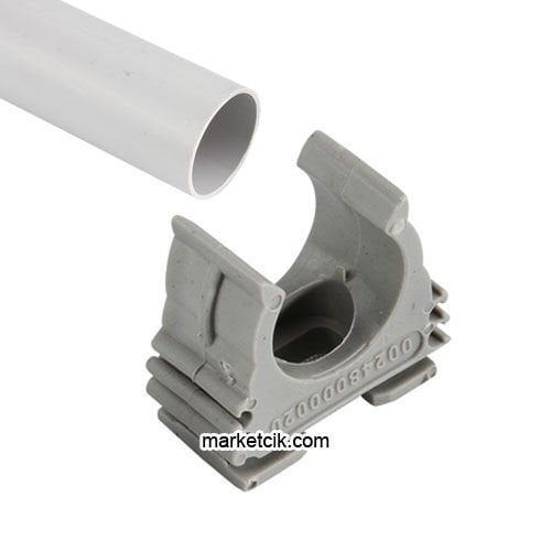 Mutlusan 18 Q Geçmeli Antigron Boru Kroşesi 5-100 Adet