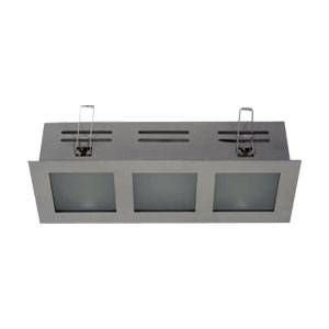 Pelsan 3x50 W Kare Camlı Halojen Spot Armatür