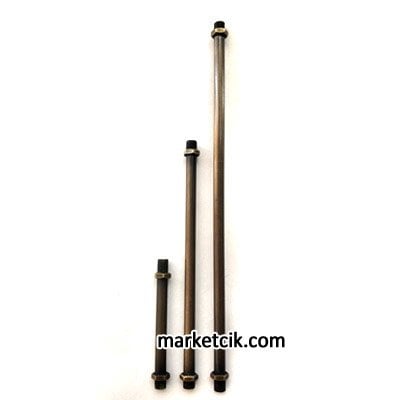 Eskitme Avize Masa Lambası Uzatma Borusu Tij 10-20-25-30 cm