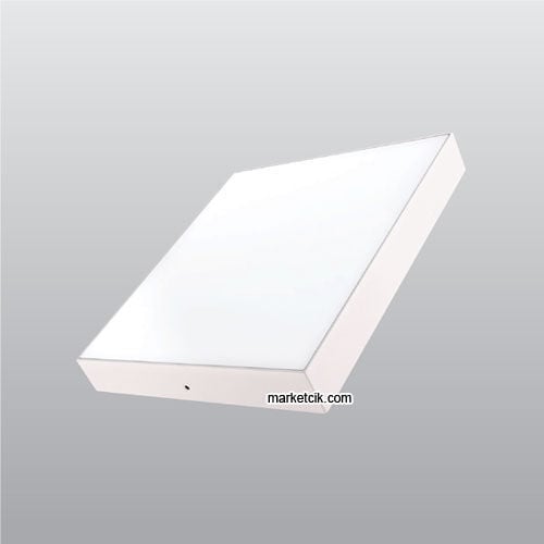 Ack 36 Watt Sıva Üstü Kare Beyaz Kasa Led Panel Armatür