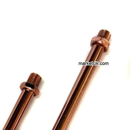 Bakır Avize Masa Lambası Uzatma Borusu Tij 10-20-25-30 cm