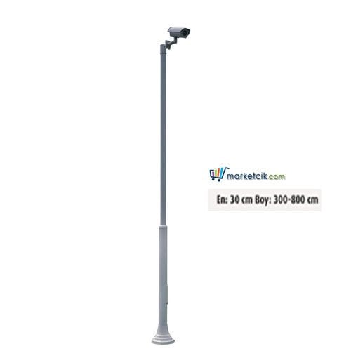 Ayaz 3 Metre 300x30 Dekoratif Park Bahçe Kamera Direği