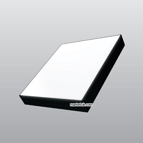 Ack 36 Watt Sıva Üstü Kare Siyah Kasa Led Panel Armatür
