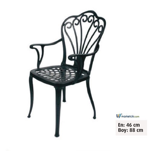 Ayaz 93x44 Alüminyum Döküm Bahçe Sandalyesi