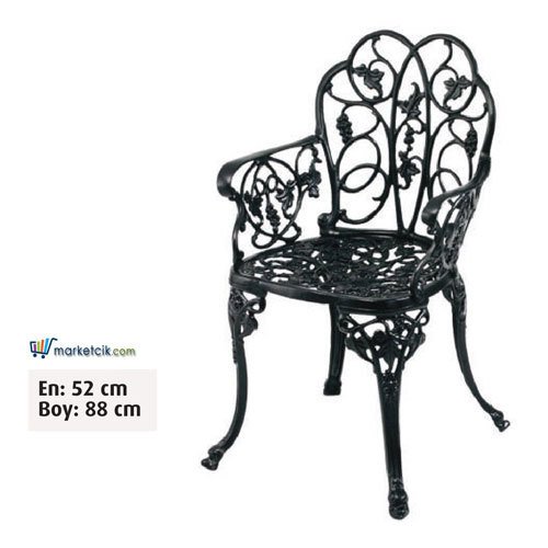 Ayaz 88x52 Alüminyum Döküm Bahçe Sandalyesi