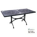 Ayaz 160x73 Alüminyum Döküm Bahçe Masası
