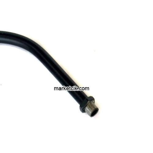 Siyah Metal Masa Lambası Yapımı İçin 9Luk Baston Boru