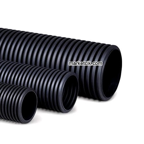 Mutlusan Q100 Koruge 6 Metre Düz Boru, STOK SORUNUZ