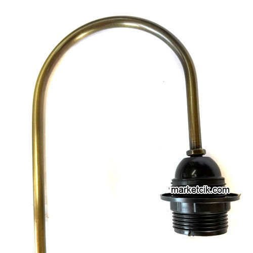 Eskitme Metal Masa Lambası Yapımı İçin 9Luk Baston Boru