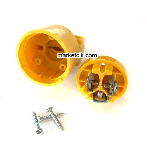 Marketcik Kablo Takılabilir Amerikan Fiş Sarı